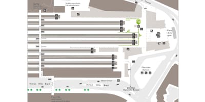 Карта Лиль Европа Lille-flandres