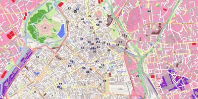 Карта Лил